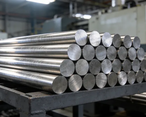 How are titanium rods used in orthopedic surgery?